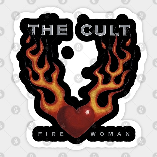 the cult band heart Sticker by StoneSoccer